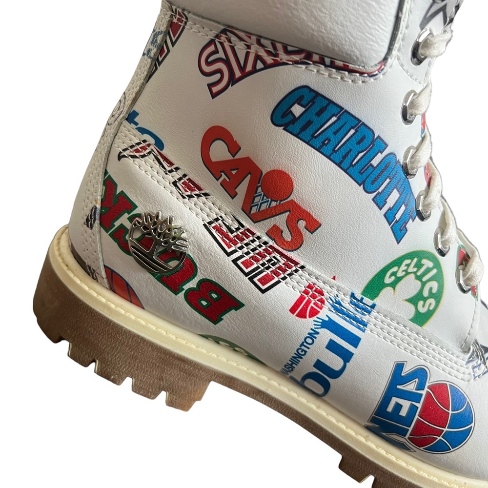 Timberland NBA Mitchell & Ness x NBA “East Meets West” Premium Size 9.5 … - Picture 2 of 15